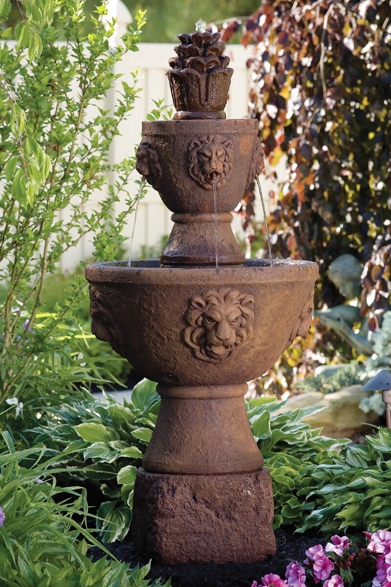 59&quot; Two Tier Gabriel Fountain