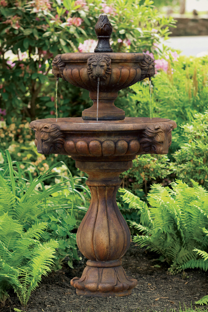 60&quot; Classic Lion Head Fountain