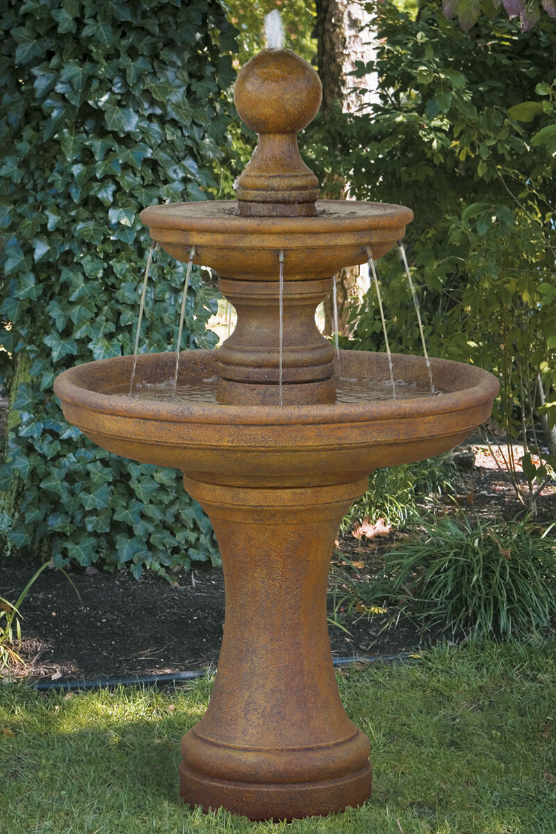 62&quot; Opal Two Tier Fountain