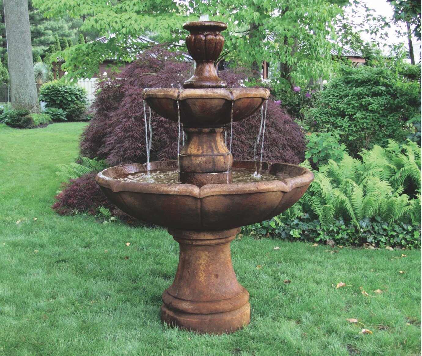 68&quot; Two Tier Charlotte Ftn