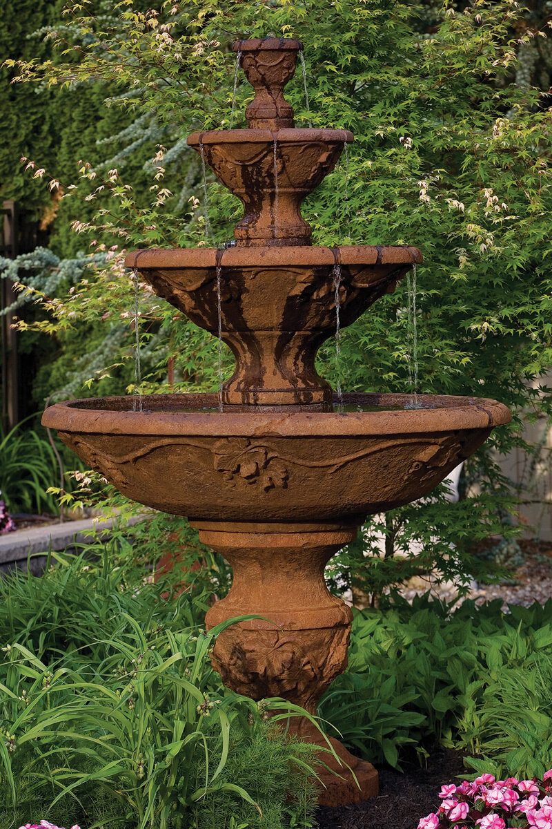 78&quot; Four Tier Harvest Fountain