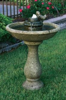 Birds of a Feather Boca Fountain (Light Up)