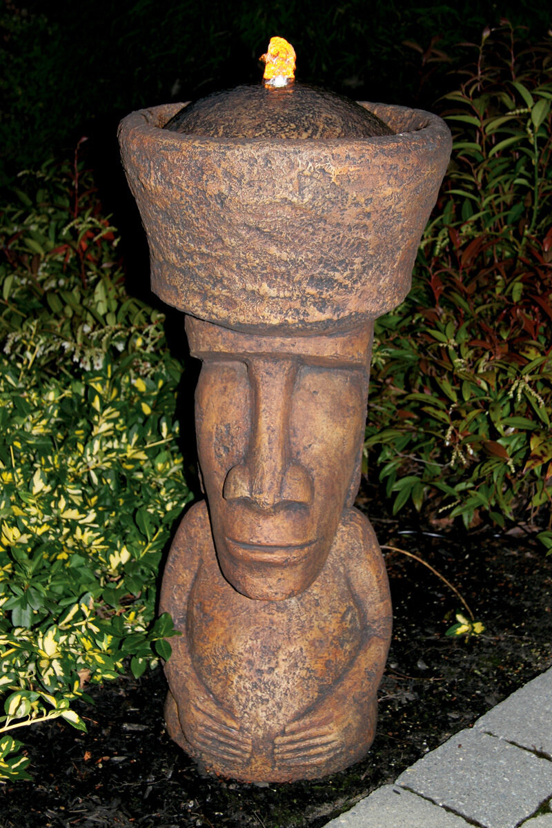 Easter Island God Fountainette (Light Up)