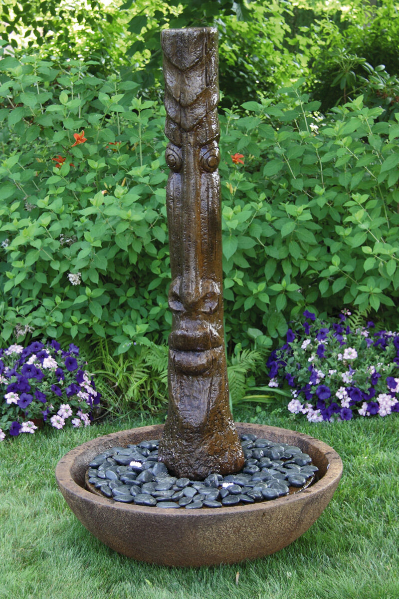 Tiki Post Fountain (Light Up)