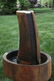 Tranquil Column Fountain