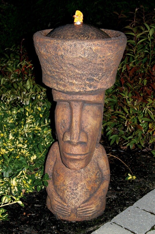 Easter Island God Fountainette (Light Up)