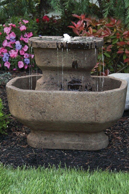 24" Two Tier San Marino Fountain