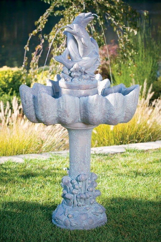 53" Dolphin Fountain