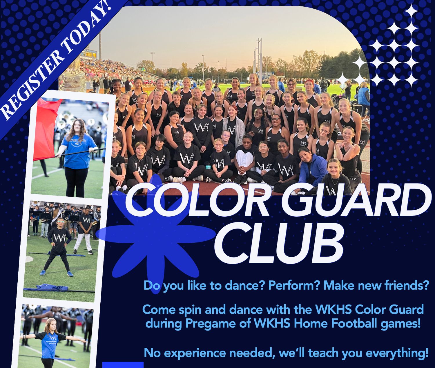 Color Guard Club Registration Fee