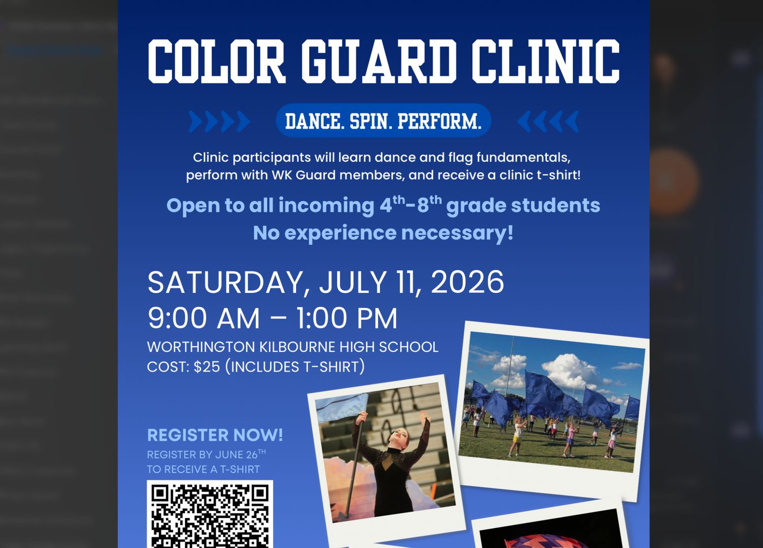 Color Guard Clinic