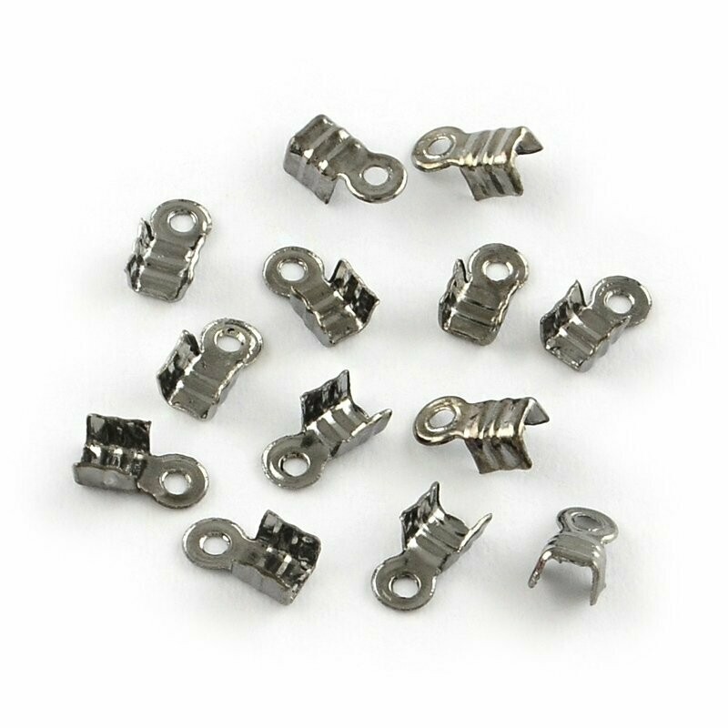 Trimits Leather Crimps / Cord Ends - 20pk Trimits Leather Crimps / Cord Ends - 20pk