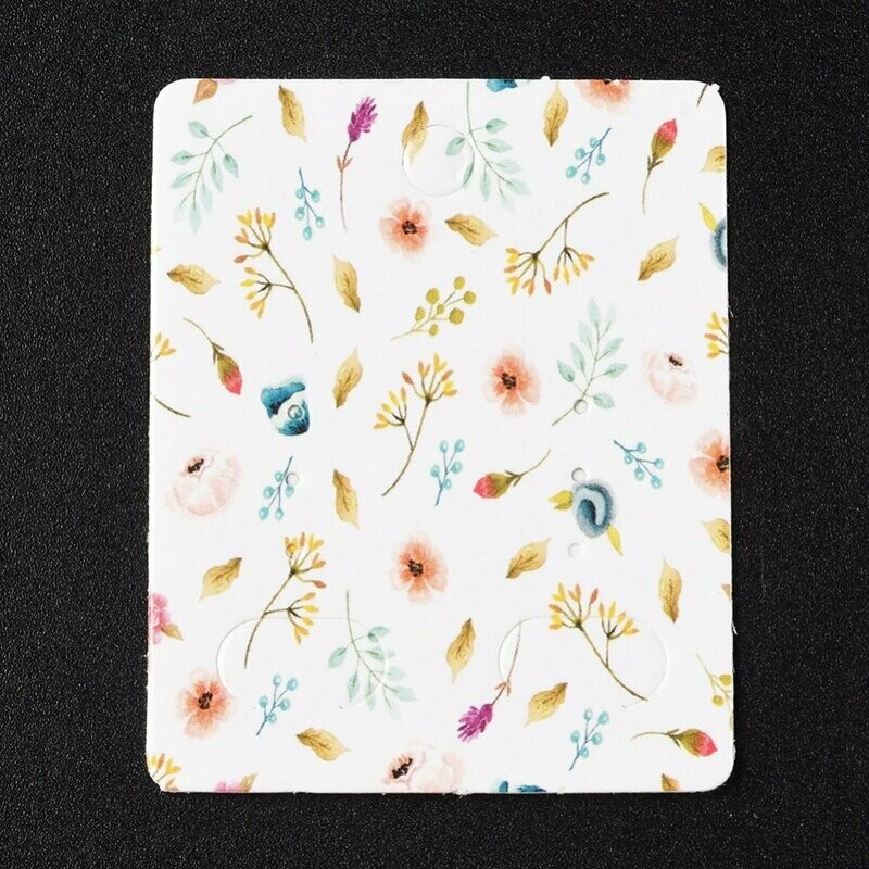 20 x Earring Display Cards, 40x50mm