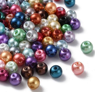 6mm Glass Pearls