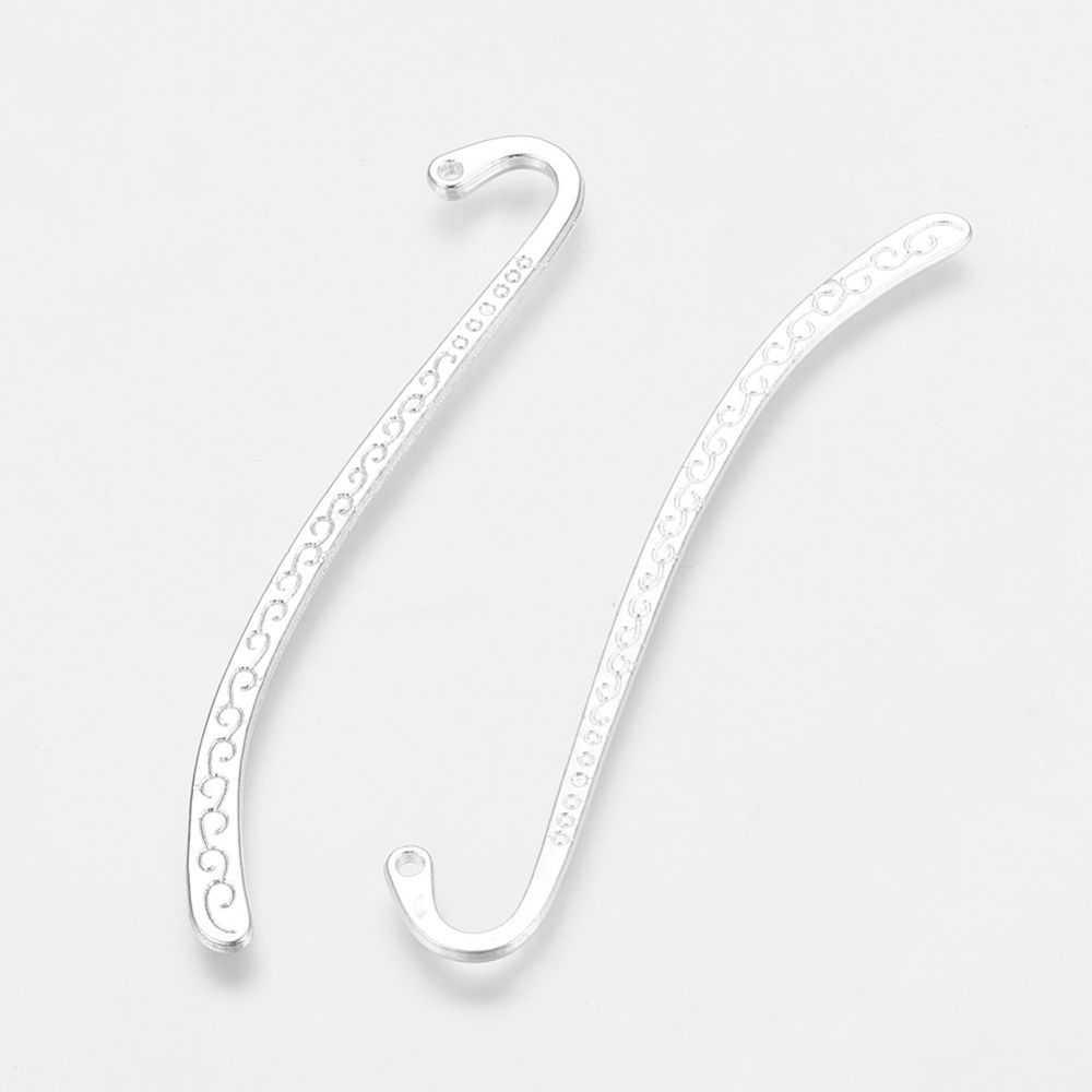 Antique Silver Bookmark Connector, 85mm Antique Silver Bookmark Connector, 85mm