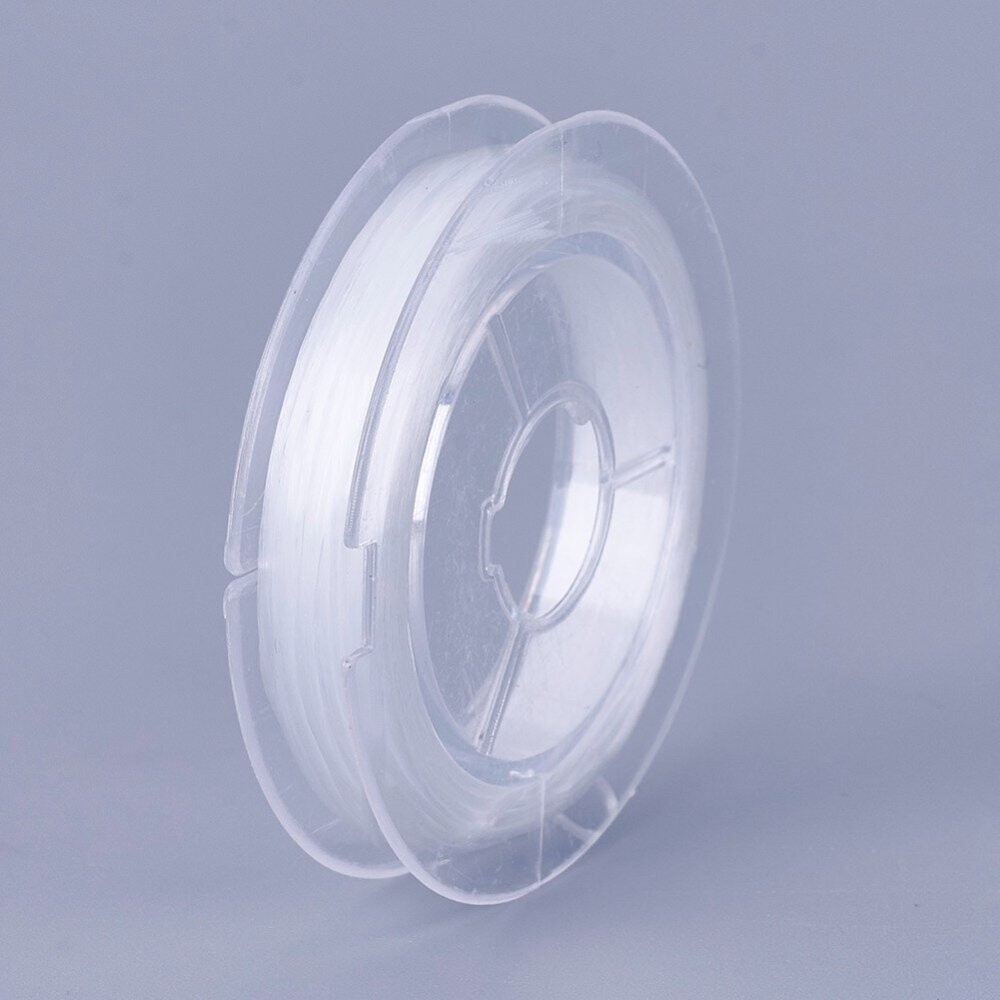10m x Clear Elastic Thread, 0.8mm 10m x Clear Elastic Thread, 0.8mm