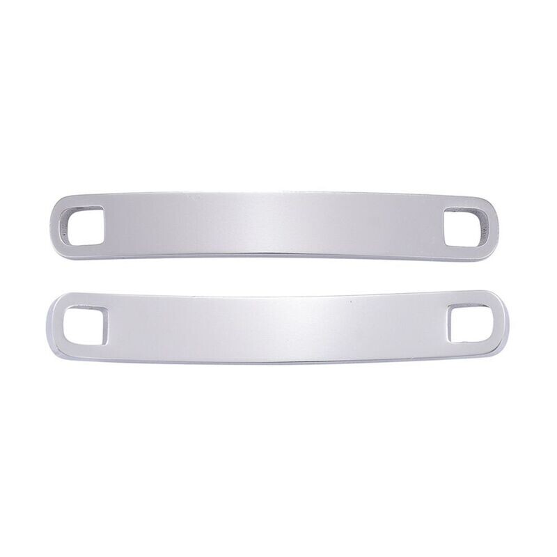 Stainless Steel Blank Link for Engraving, 34x5x1.8mm Stainless Steel Blank Link for Engraving, 34x5x1.8mm