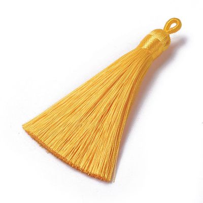 Tassel Pendant in Sunny Yellow, 80mm