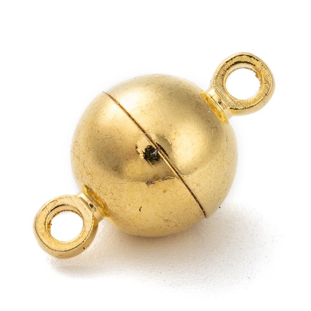Gold Plated Magnetic Clasp, 16x10mm Gold Plated Magnetic Clasp, 16x10mm