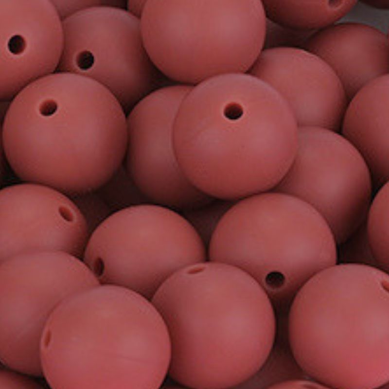 10 x 15mm Rubberized Silicone Beads, Chocolate Brown 10 x 15mm Rubberized Silicone Beads, Chocolate Brown