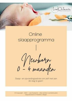 NEWBORN online slaapprogramma