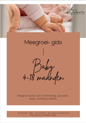 Meegroei- gids Baby 4 - 18 maanden Meegroei- gids Baby 4 - 18 maanden