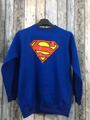 Unisex Sweat Shirt Superman Style