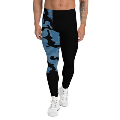 Meggings miesten leggings - Sininen camouflage Meggings miesten leggings - Sininen camouflage