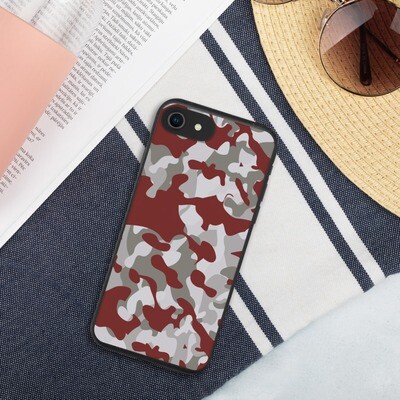 Biohajoava suojakuori iPhone - Ruskea camouflage Biohajoava suojakuori iPhone - Ruskea camouflage