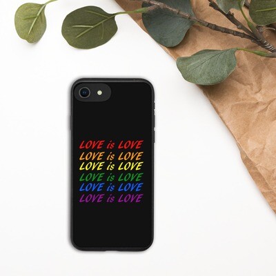 Biohajoava suojakuori iPhone - Sateenkaari Pride Biohajoava suojakuori iPhone - Sateenkaari Pride