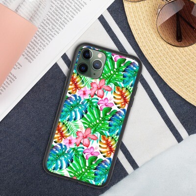 Biohajoava iPhone suojakuori - Viidakko Biohajoava iPhone suojakuori - Viidakko
