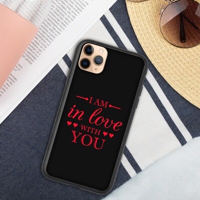 Biohajoava iPhone suojakuori - In love Biohajoava iPhone suojakuori - In love