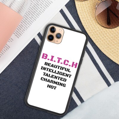 Biohajoava iPhone suojakuori - B.I.T.C.H Biohajoava iPhone suojakuori - B.I.T.C.H