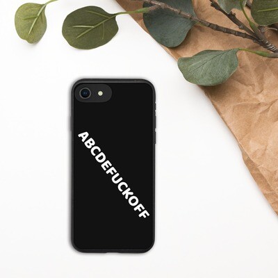Biohajoava iPhone suojakuori ABCDEFUCKOFF Biohajoava iPhone suojakuori ABCDEFUCKOFF