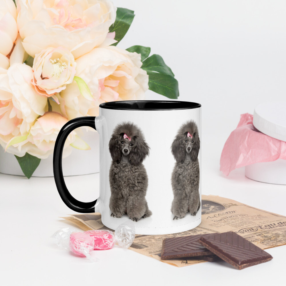 Keraaminen muki - villakoira, KAHVAN &amp; SISÄPUOLEN VÄRI: Musta