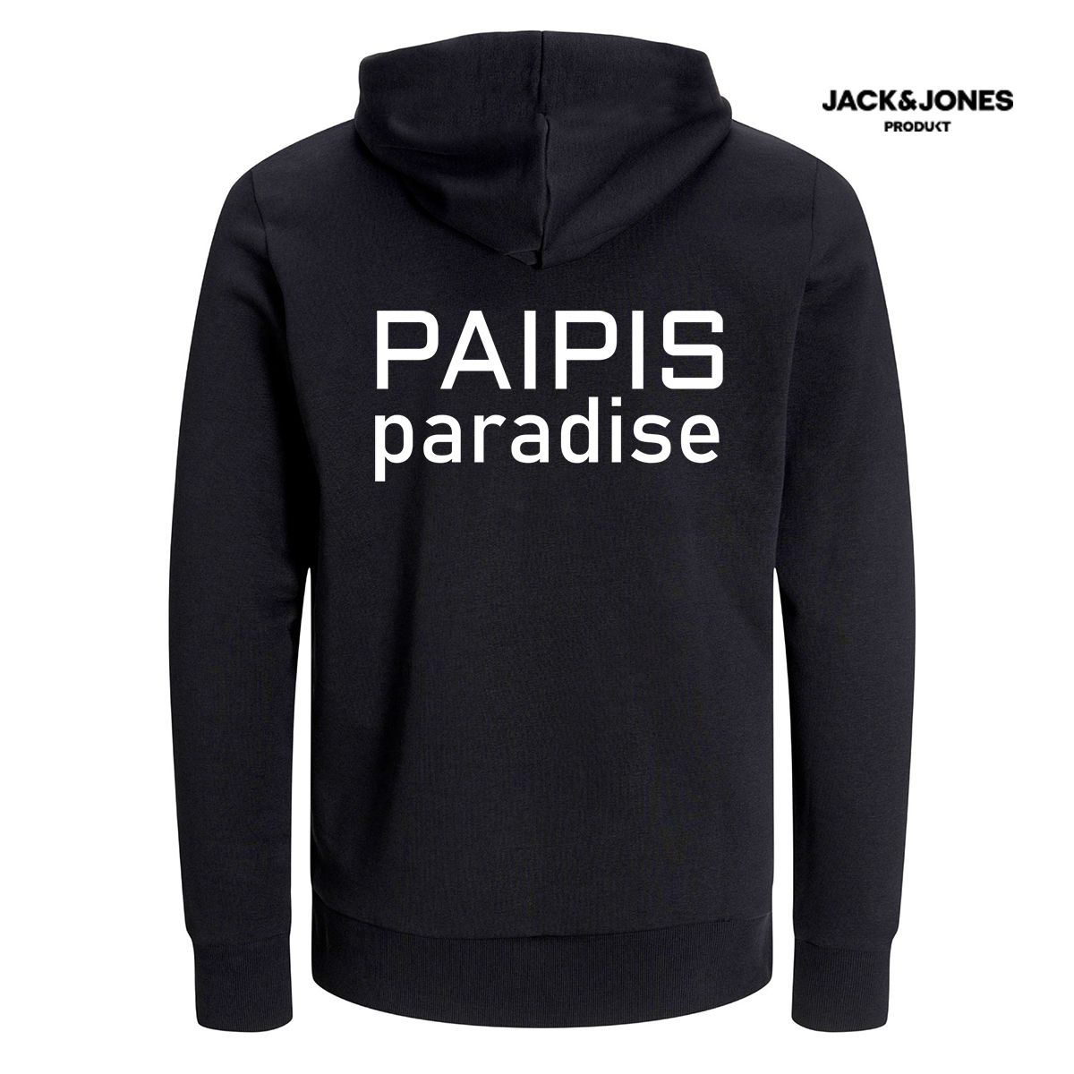 Paipis Paradise vetoketjuhuppari musta