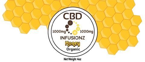 CBD Infusionz CBD Honey Full Spectrum 1000MG