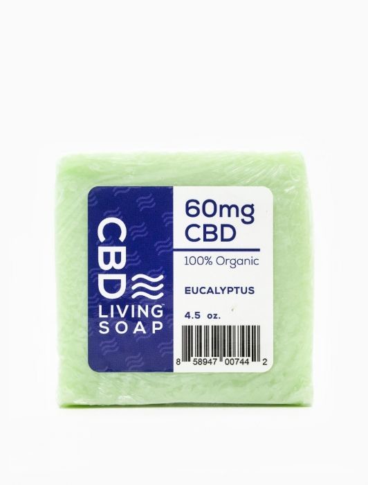 CBD Living Soap Eucalyptus - 40MG