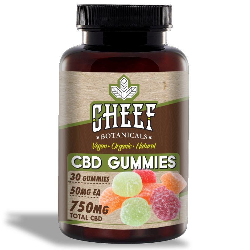 Cheef Botanicals Full Spectrum CBD Gummies 750mg