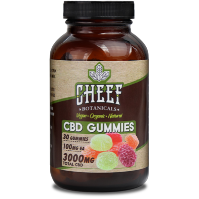 Cheef Botanicals Vegan Full Spectrum CBD Gummies 3000mg