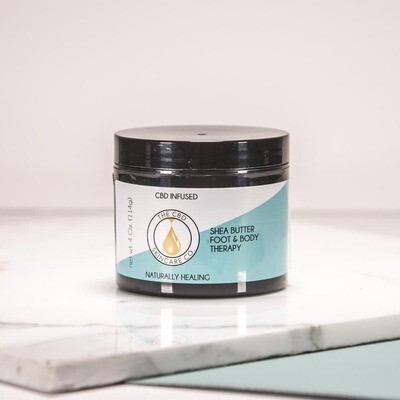 CBD Skin Care Co -CBD Infused Shea Butter Foot & Body Therapy