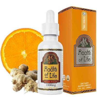 Roots of Life - Full Spectrum Daytime Tincture with Turmeric (1000mg)