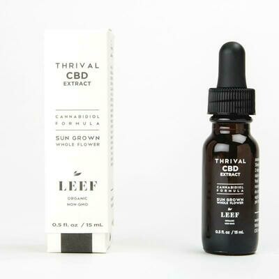 Leef Thrival CBD Extract - Full Spectrum Cold Pressed Fermentation