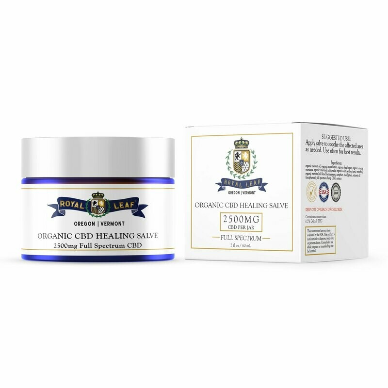 Royal Leaf FullSpectrum CBD Salve 2500mg