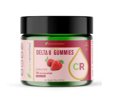 Clean Remedies Delta 8 Gummies 300MG