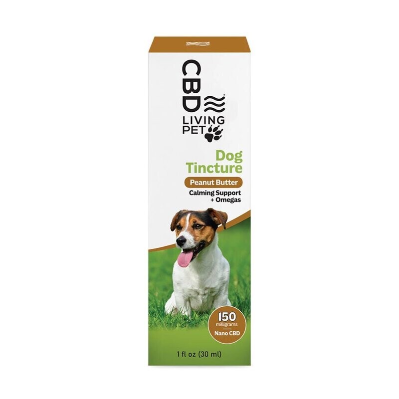 CBD DOG CALMING TINCTURE - 150mg CBD Living