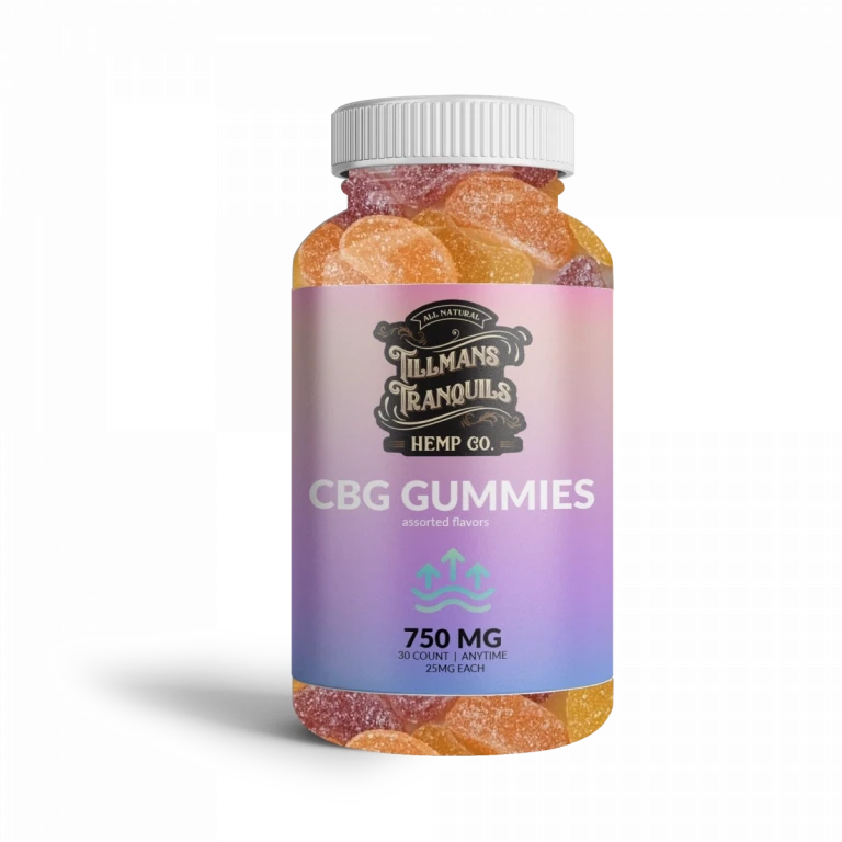 CBG Gummies (Cannabigerol) 750mg Tillmans Tranqils