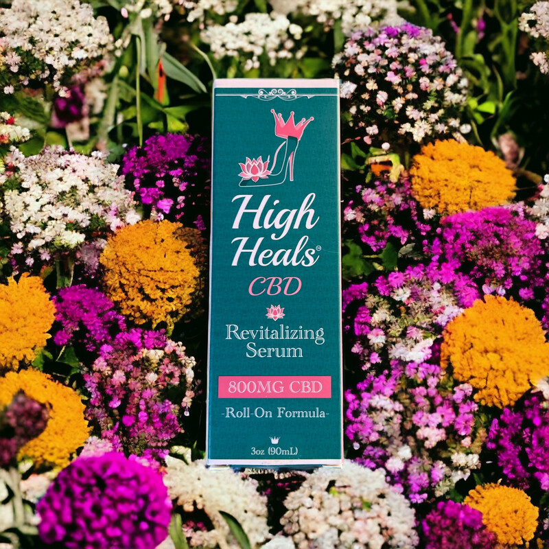 High Heals CBD Revitalizing Roll-On Formula 800MG CBD