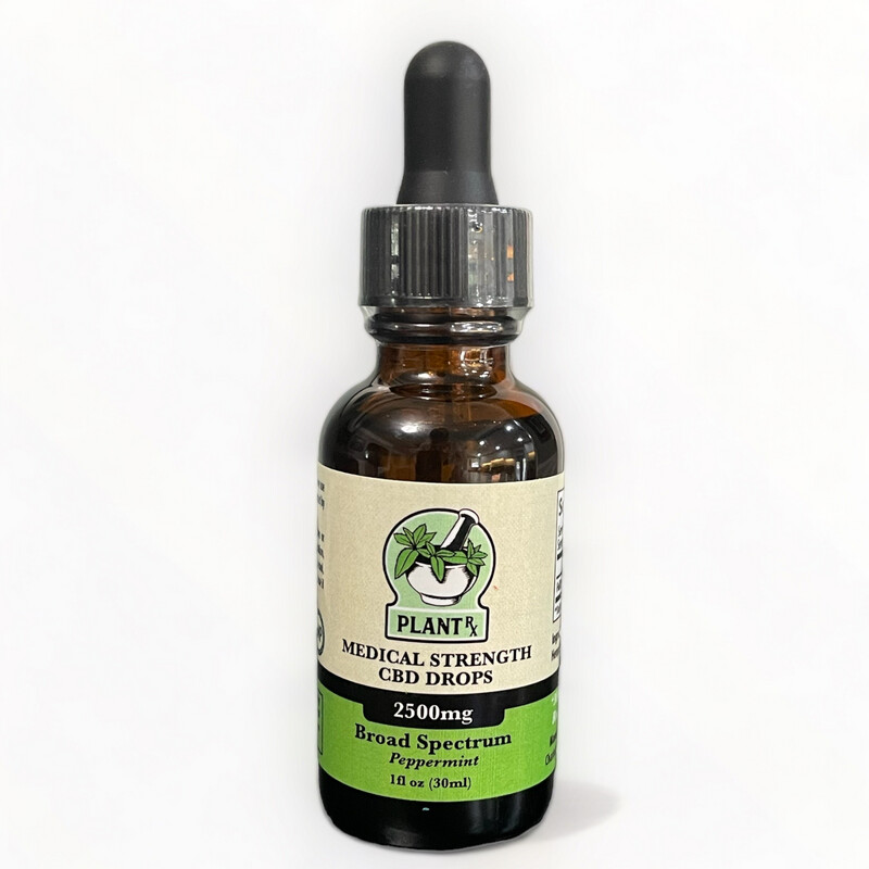 PlantRX Medical Strength CBD Oil 2500mg