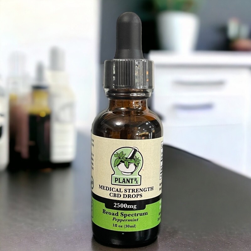 PlantRX Medical Strength CBD Oil 2500mg