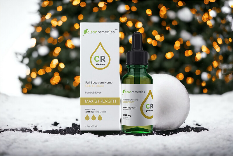 Clean Remedies 3000mg - 3000mg of Full Spectrum CBD Oil Drops